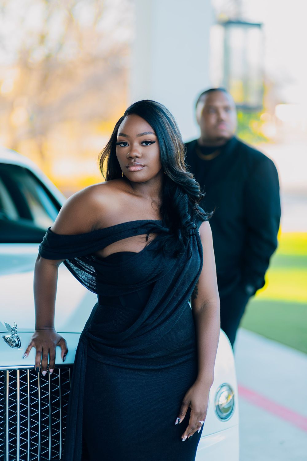 Editorial engagement photo session at Artis Event Center DeSoto TX