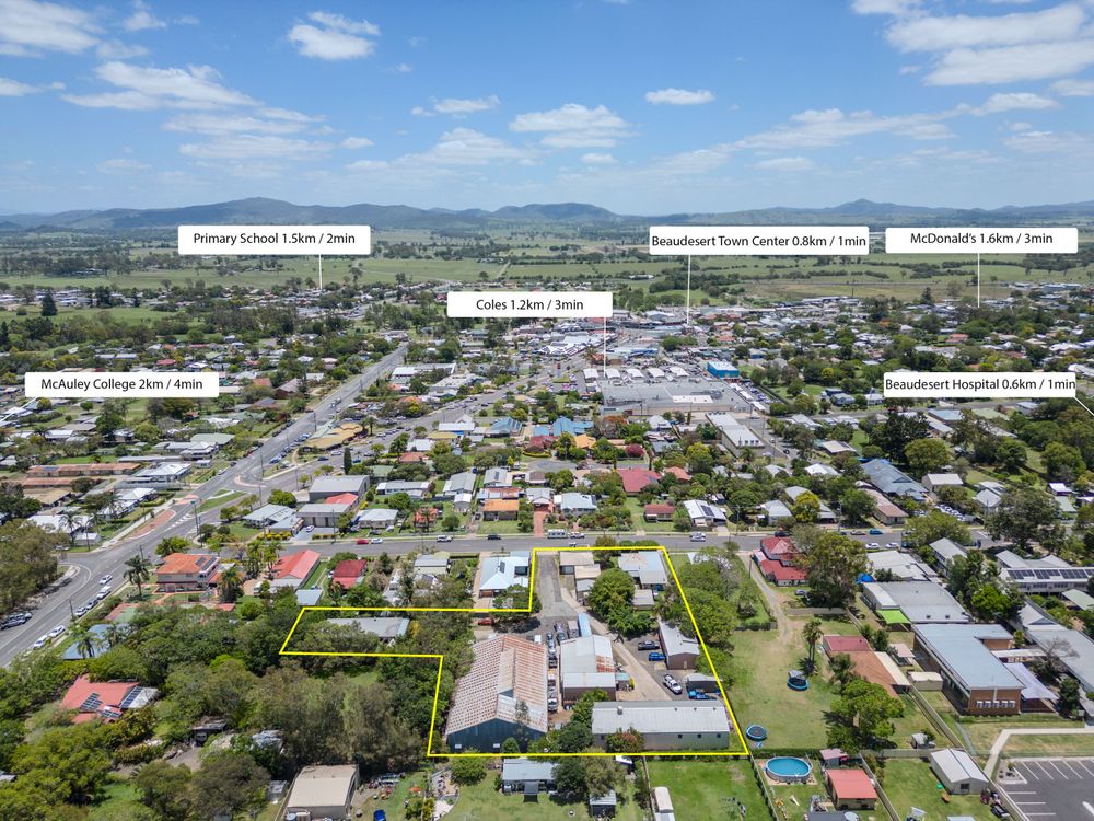 Aerial suburb overview captured by Gold Coast and Brisbane real estate drone photographer