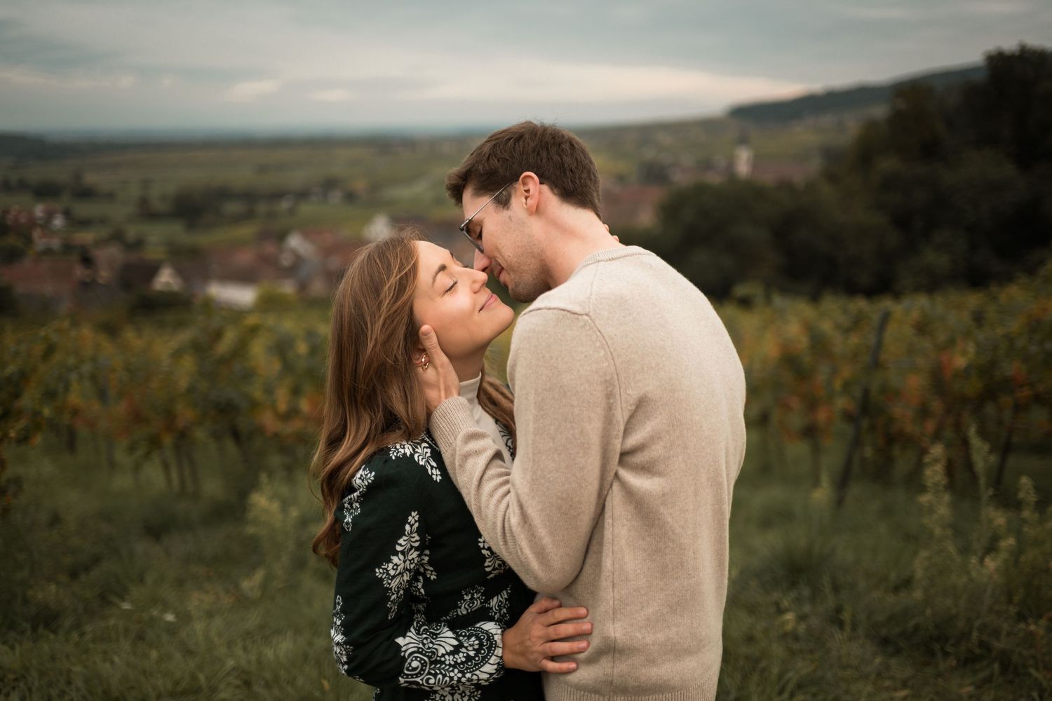 Photographe de mariage séance engagement en centre Alsace