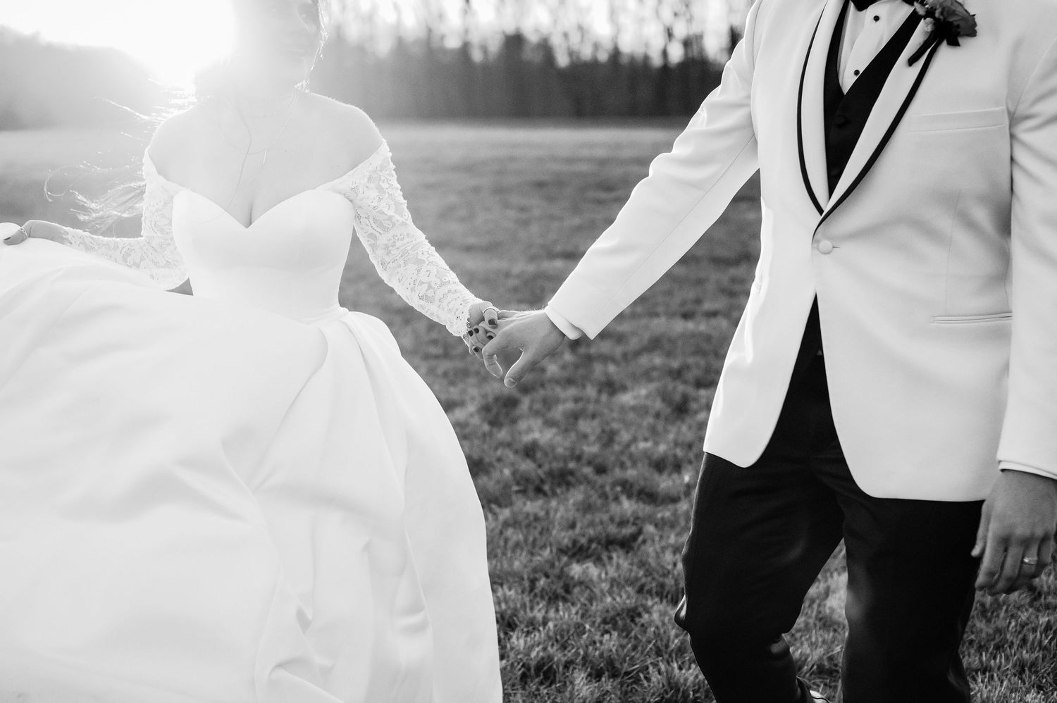 Luxury wedding photography in Washington DC featuring iconic neoclassical architecture and editorial-style portraiture by Jenna Leigh.
