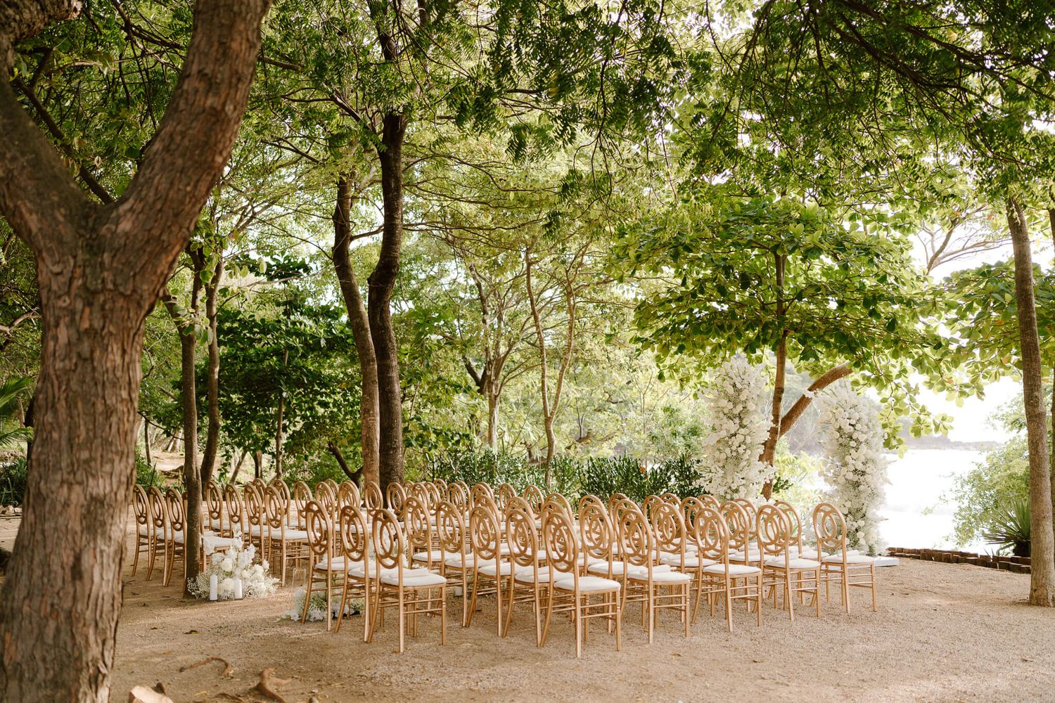 wedding ceremony locations at las catalinas costa rica