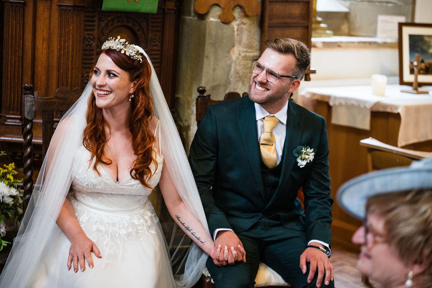 Natural and relaxed wedding photography at The Walled Gardens in Beeston, captured by Nottingham wedding photographer Thom Walker