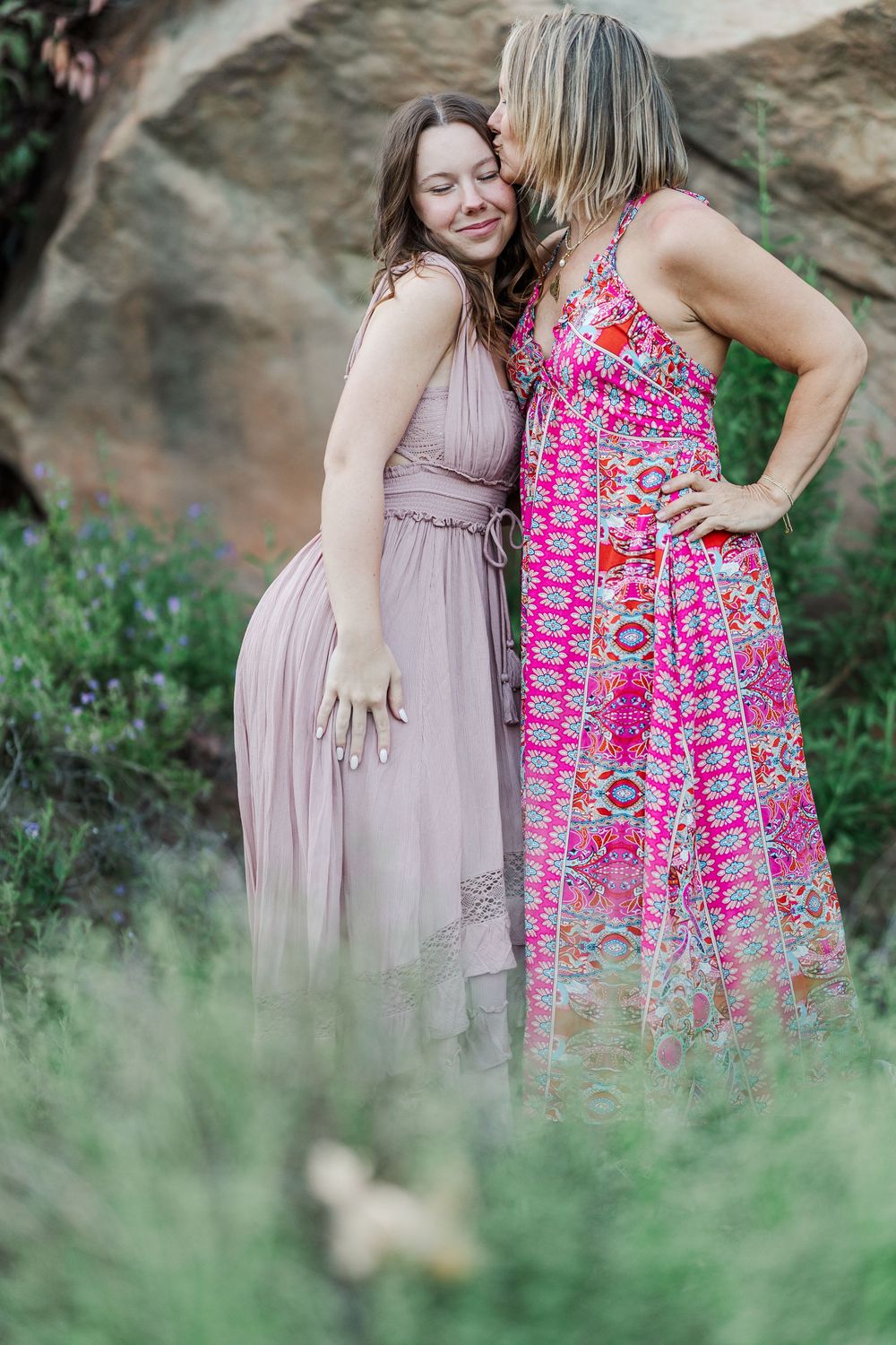 Simi Valley senior at Corriganville Park captured at sunset with yoga poses for unique, personalized senior photos.