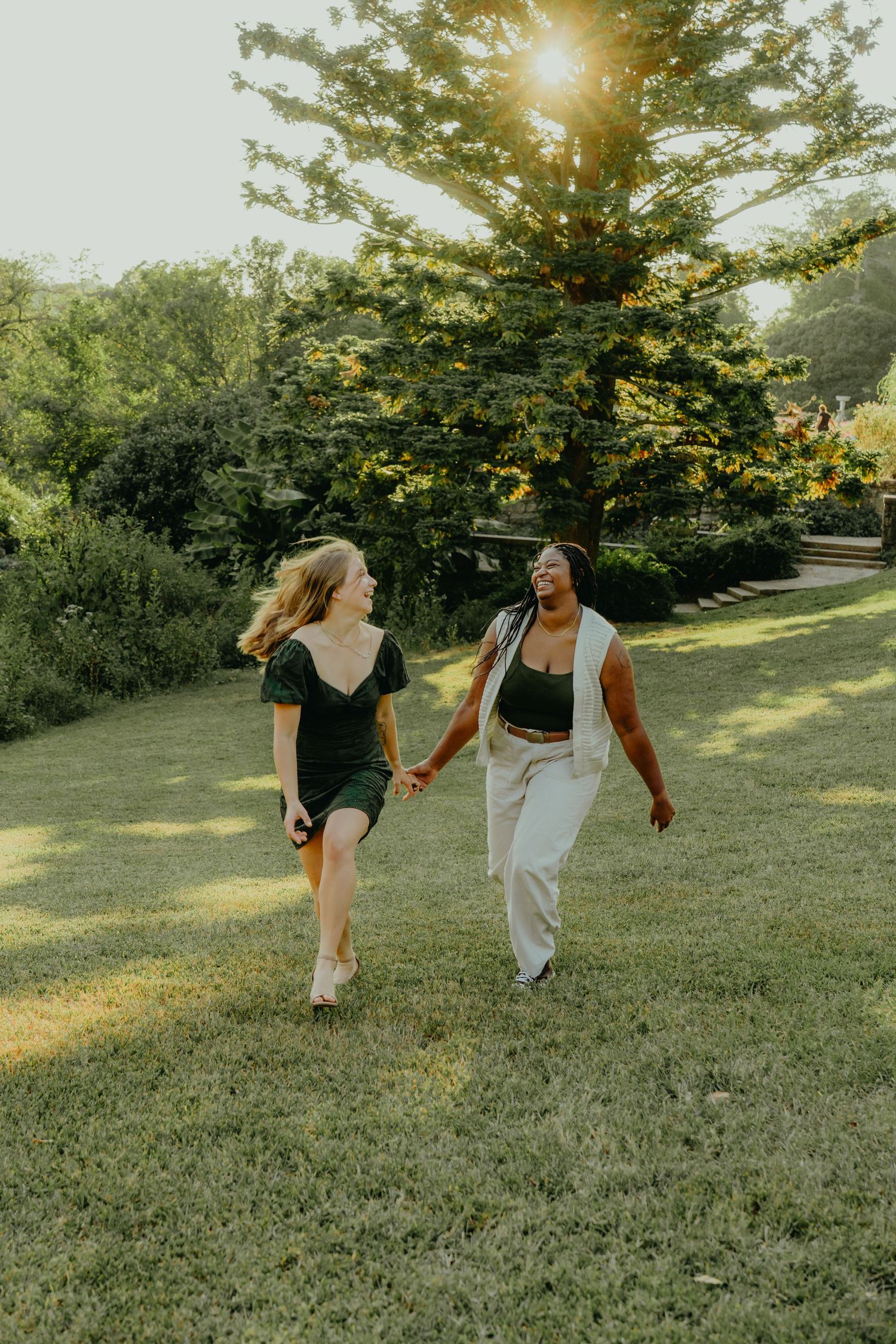 engagement session in Maymont Park in Richmond Virginia