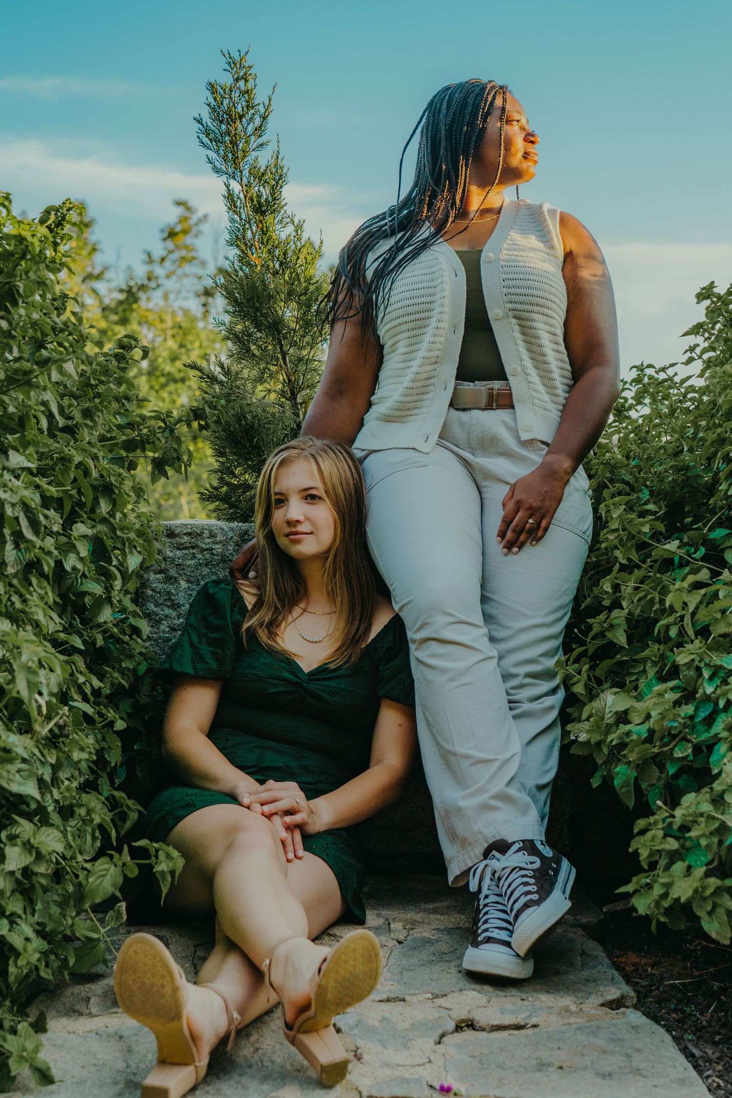 engagement session in Maymont Park in Richmond Virginia