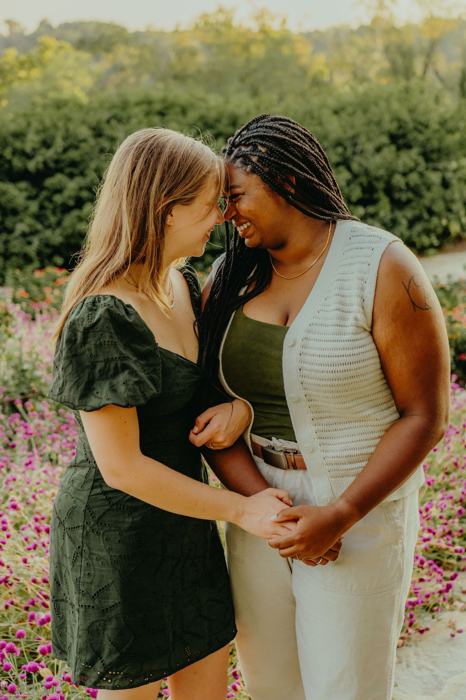engagement session in Maymont Park in Richmond Virginia