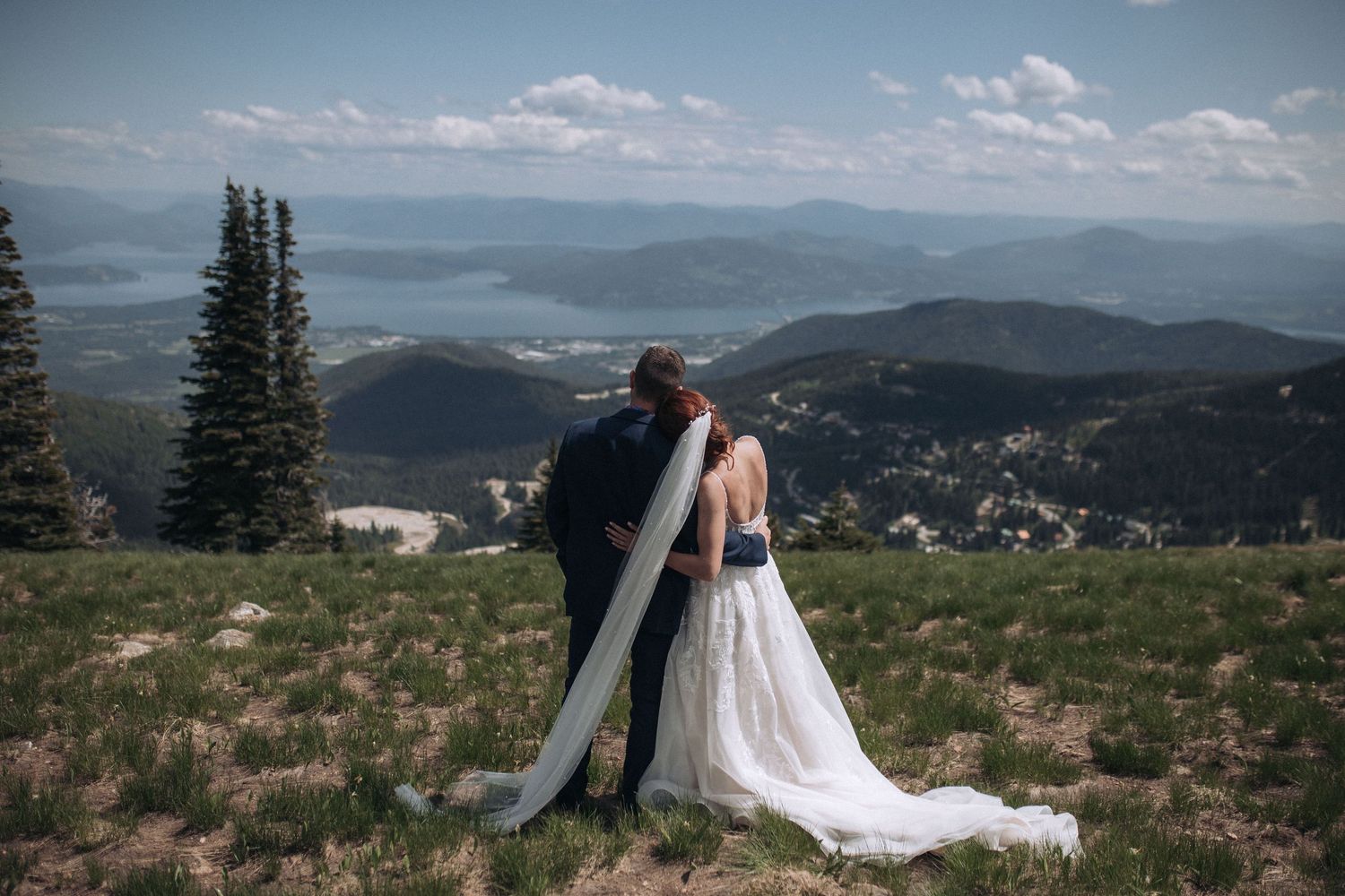 Schweitzer Mountain Wedding photography Idaho