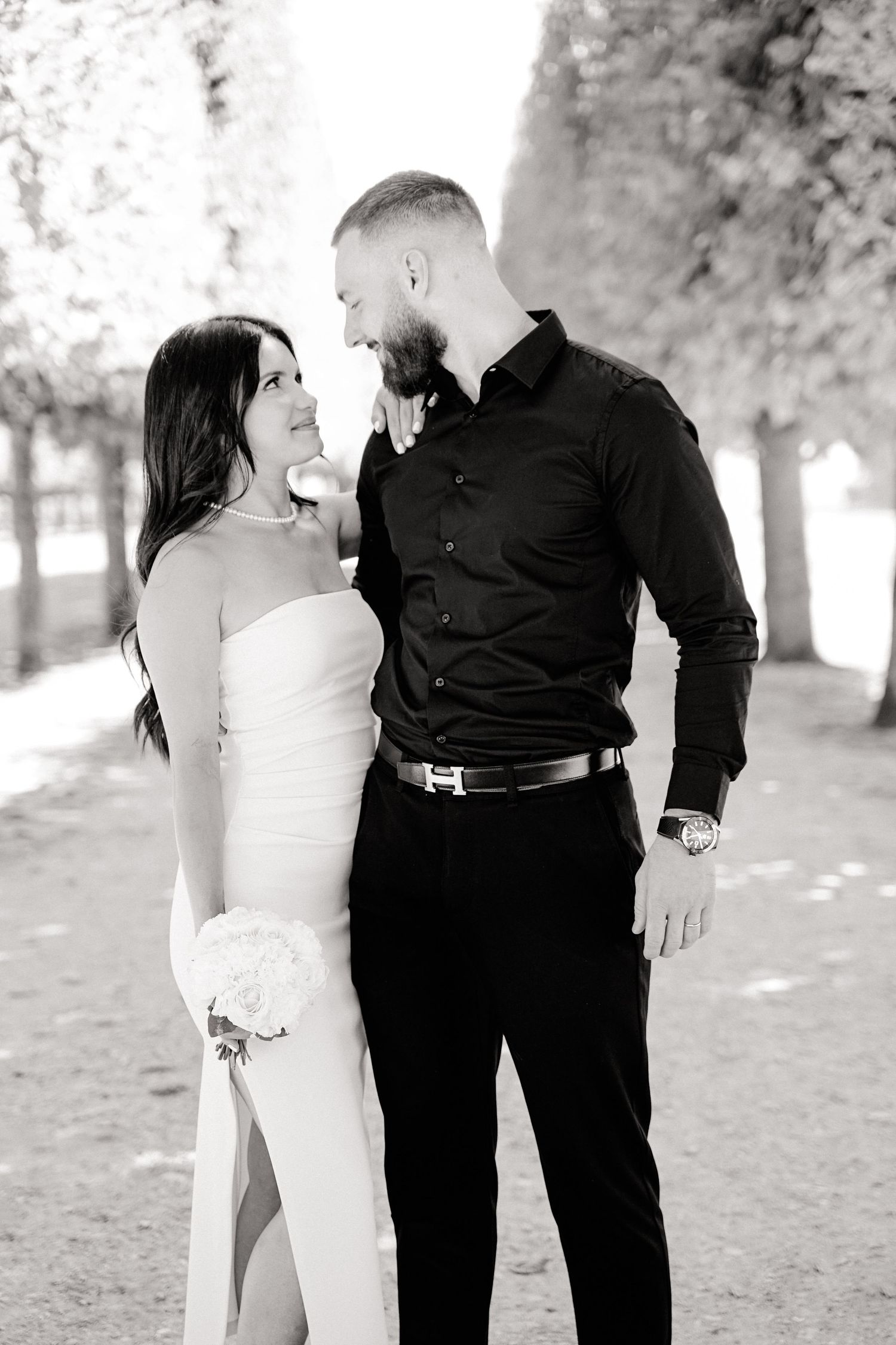 Photo de mariage saint germain en laye  elopement ( mariage elopement ) photographe poissy