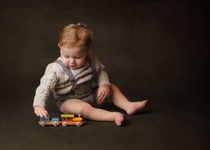 studio vintage portrait