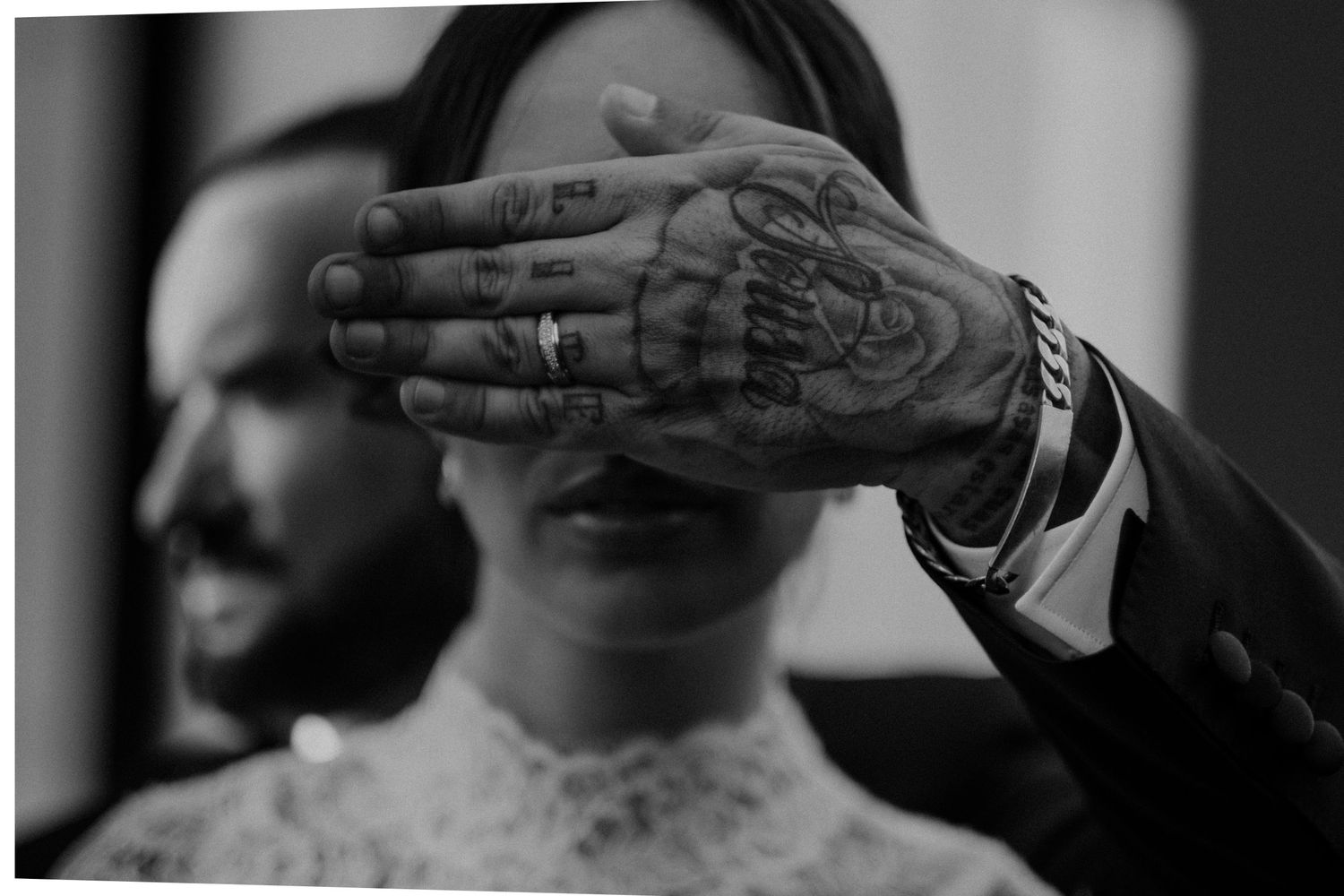 Bride and Groom creative portrait at Vale da Corga - Porto Wedding Photographer and Videographer