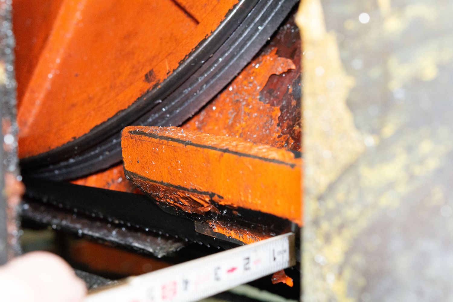 Photo documentation of industrial machinery.
