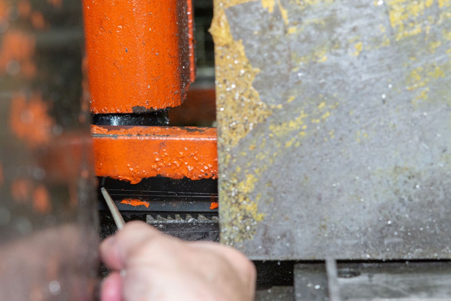 Photo documentation of industrial machinery.