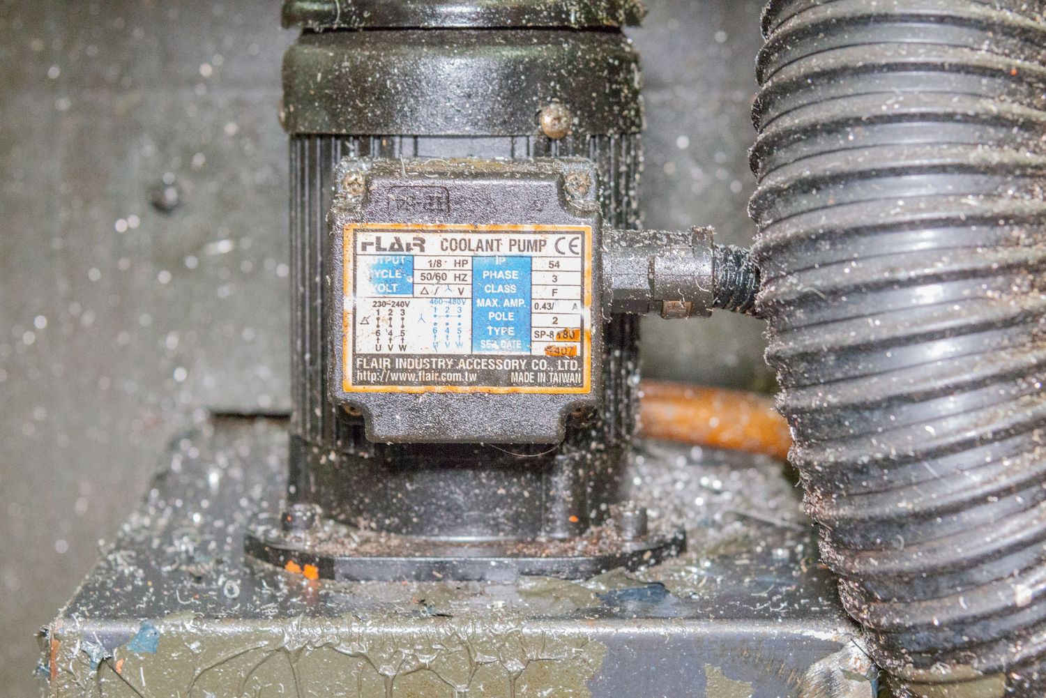 Photo documentation of industrial machinery.