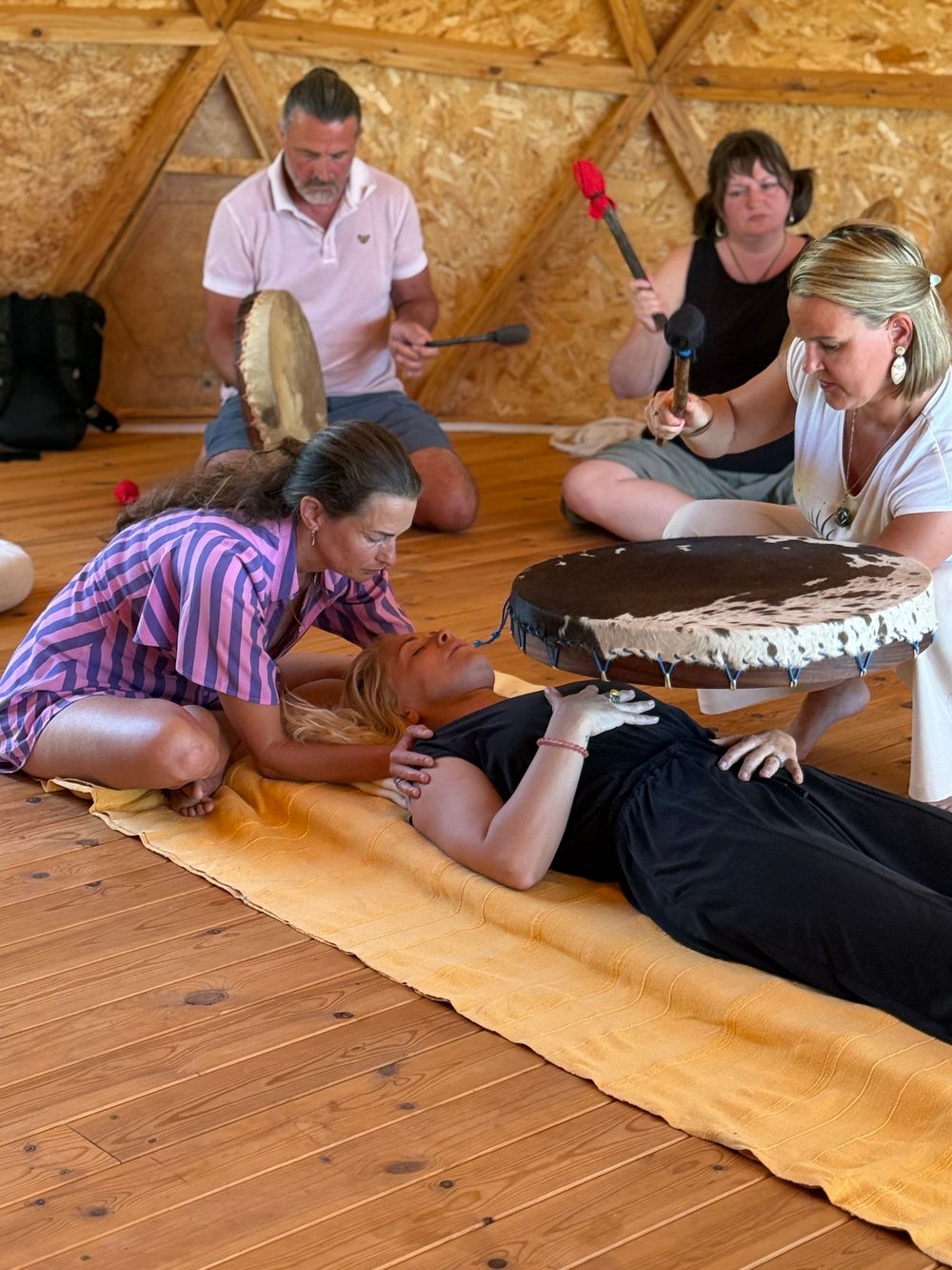 Helende drumsessie