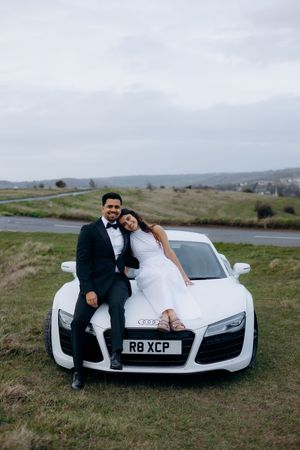 Authentic couple engagement photography in Painswick and Stroud locations.