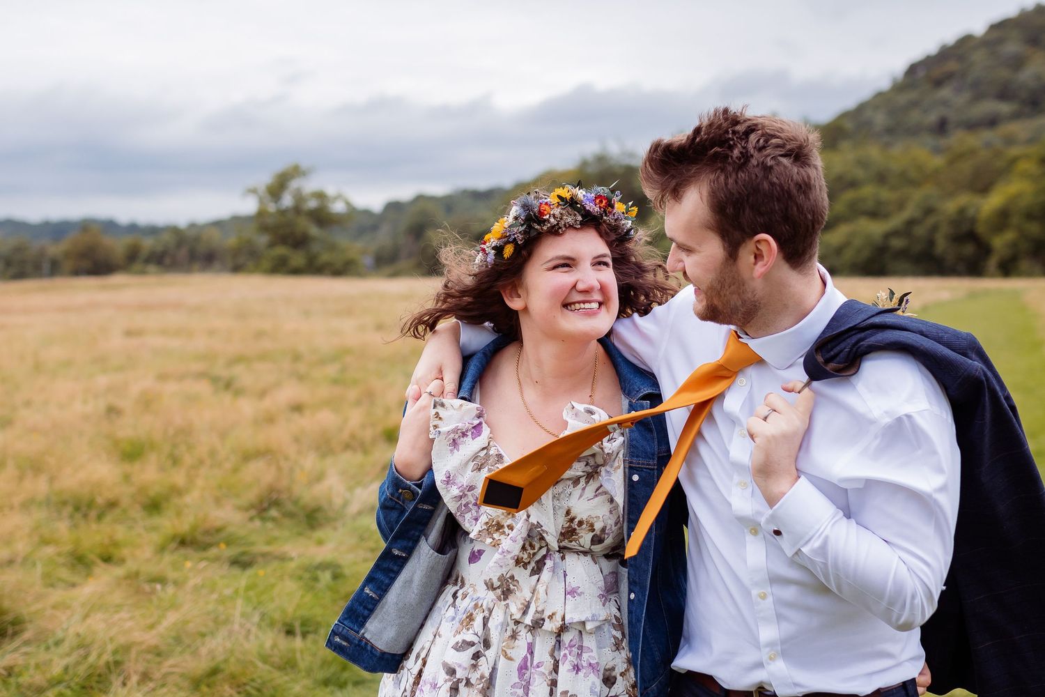 Natural wedding photography capturing genuine emotion