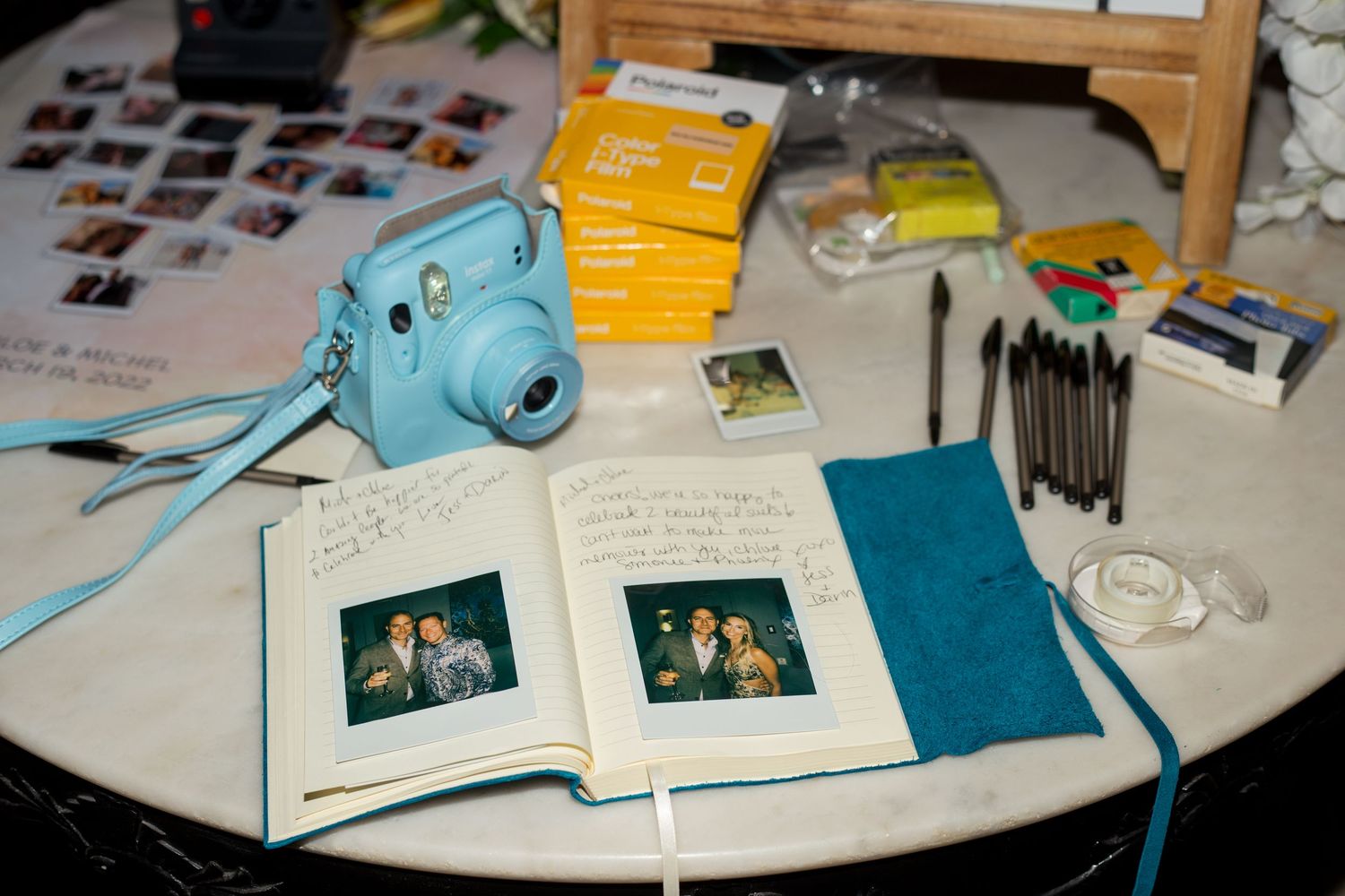Surprise wedding. Guest book. Old San Juan, Puerto Rico.