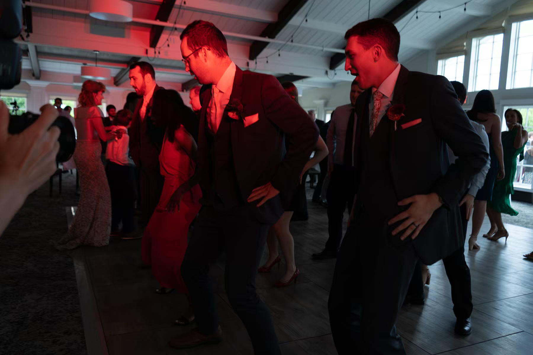 guests Dancing in Nationwide Conference Center