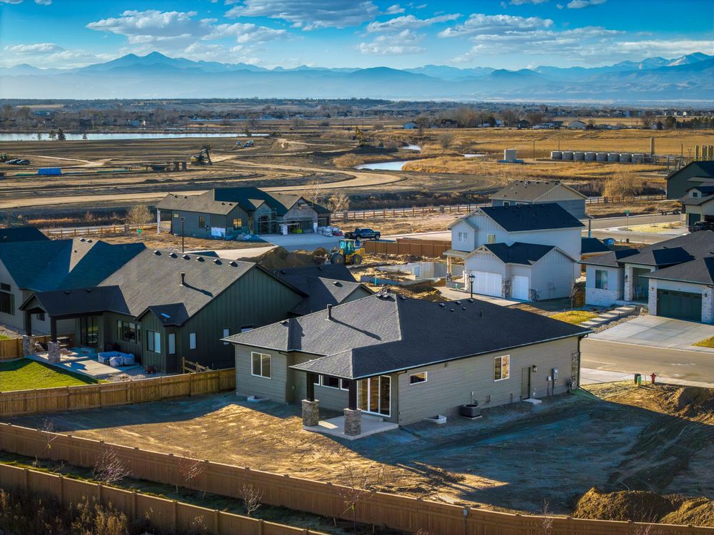 Aerial drone imaging services for residential and commercial real estate and construction in Northern Colorado and Southern Wyoming.