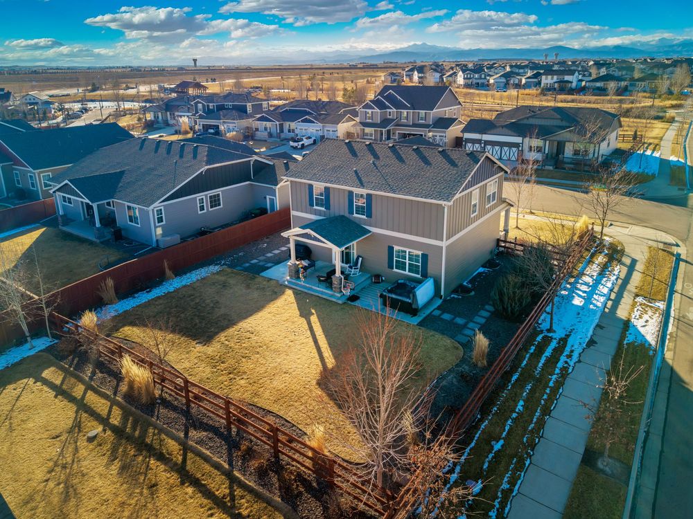 Aerial drone imaging services for residential and commercial real estate and construction in Northern Colorado and Southern Wyoming.