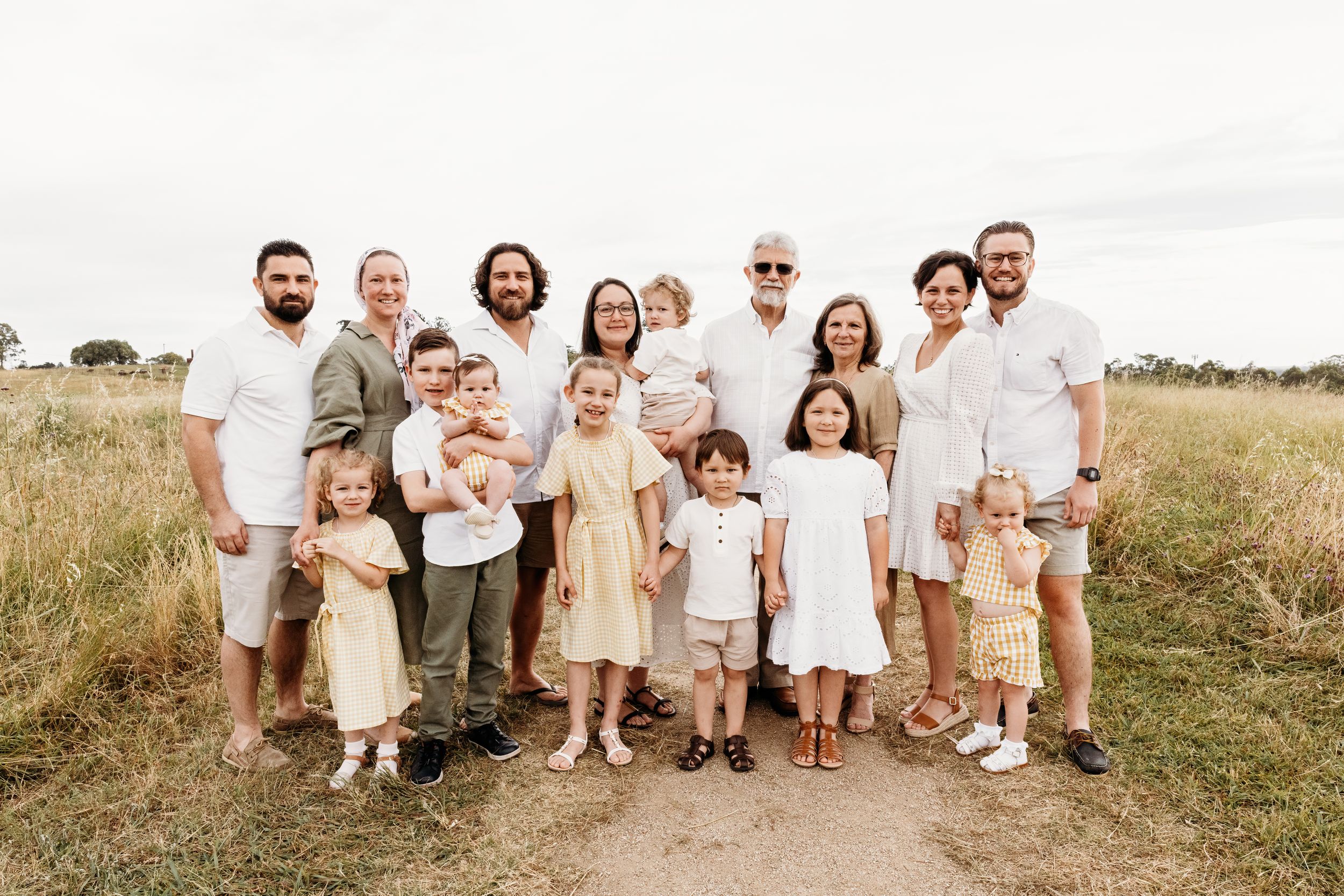 extended family families outdoors grandparents grandmother grandfather parents parenthood generations grandchildren mum dad