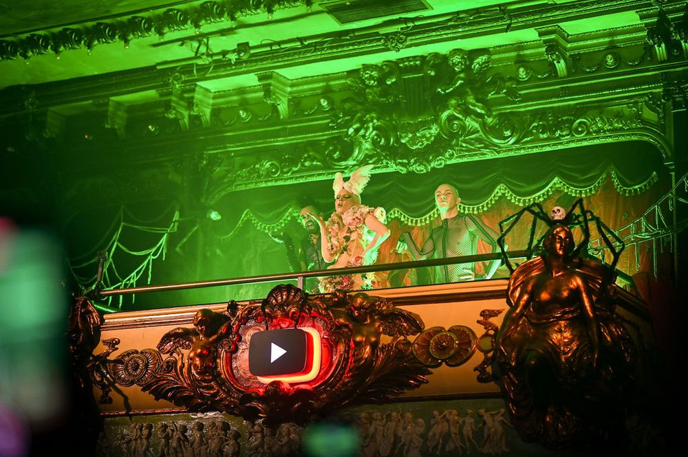 Lady Gaga Mayhem YouTube  Halloween Party – La Paloma Barcelona