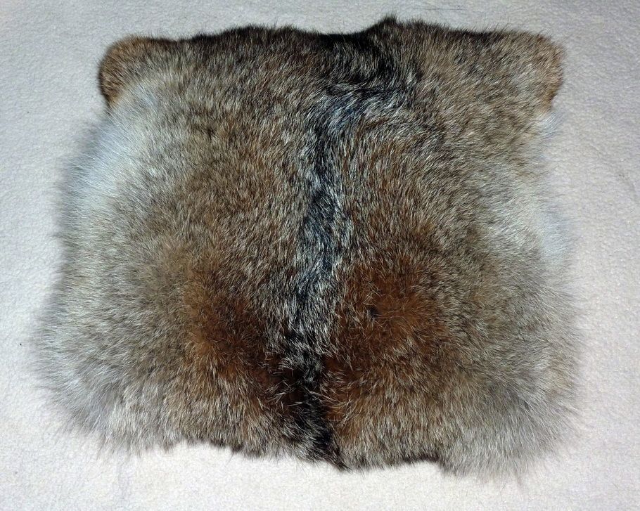 recycle fur pillow