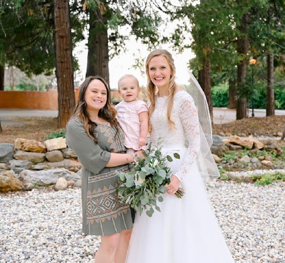 Caitlyn Goebel lead coordinator and bride in Camino California, Apple Hill