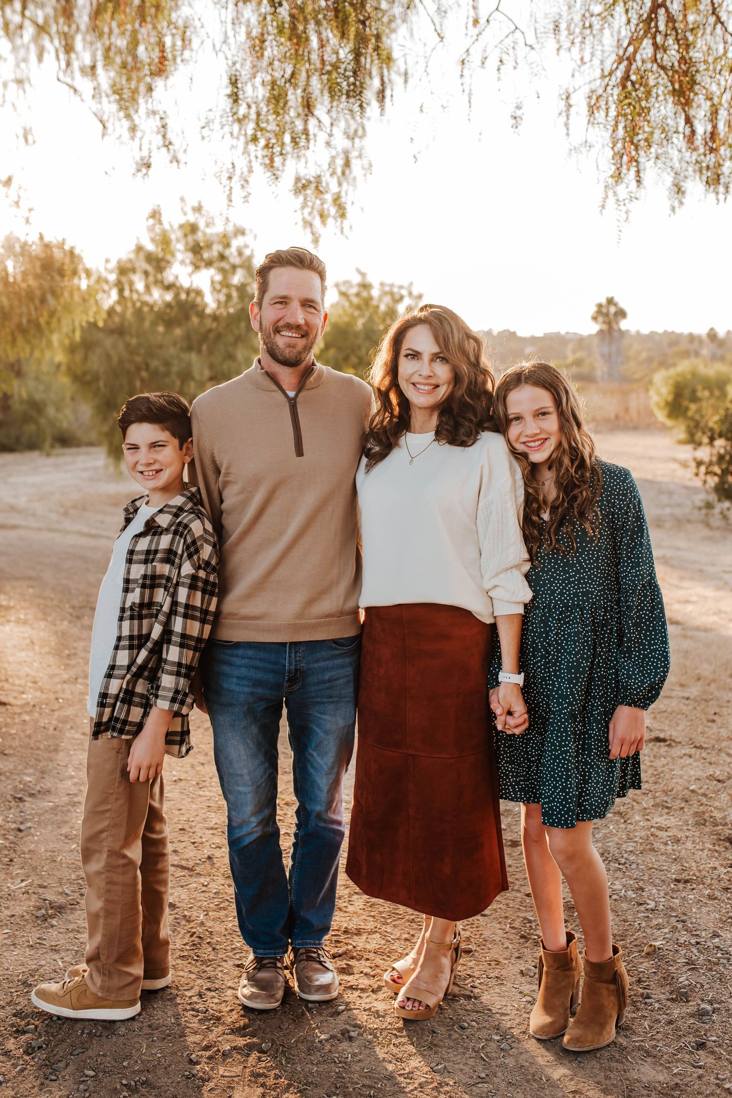 San Diego family photographer, family photographer, family nature photoshoot