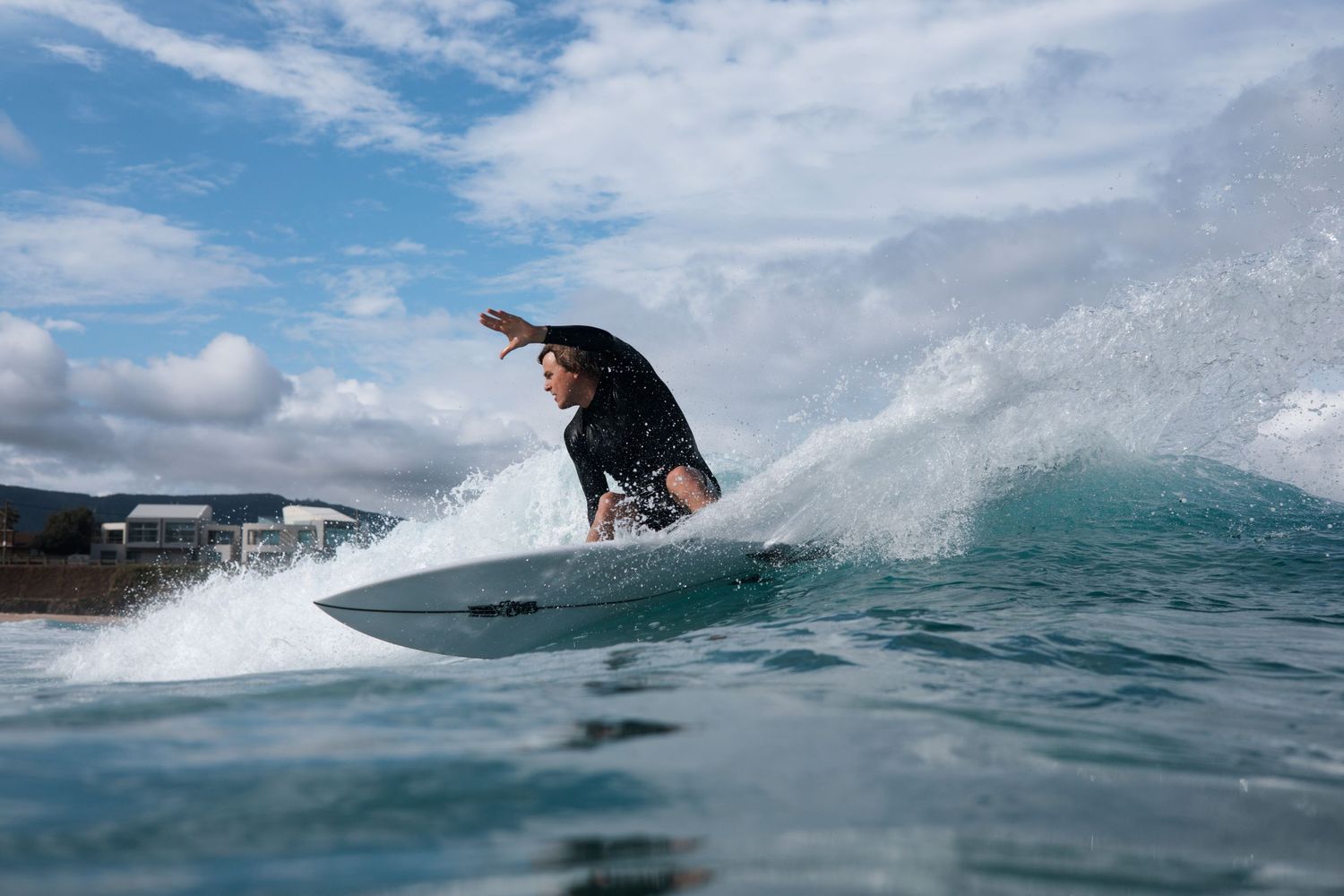 Woonona surfer