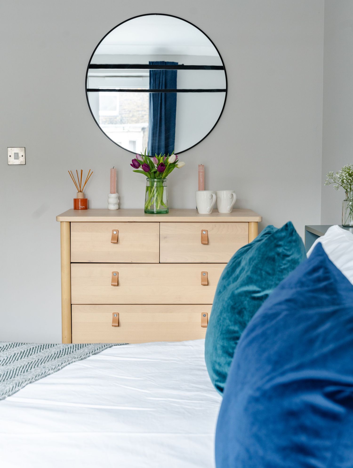 holiday let boutique property website image of bedroom