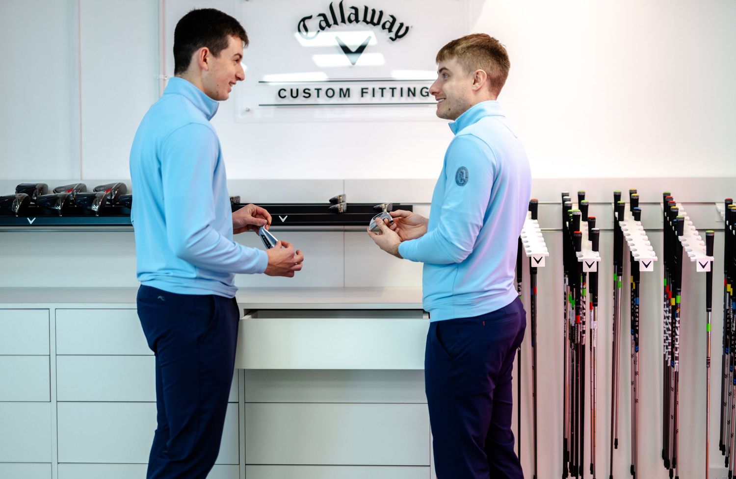 golf club team photograph for on location website photography in kent