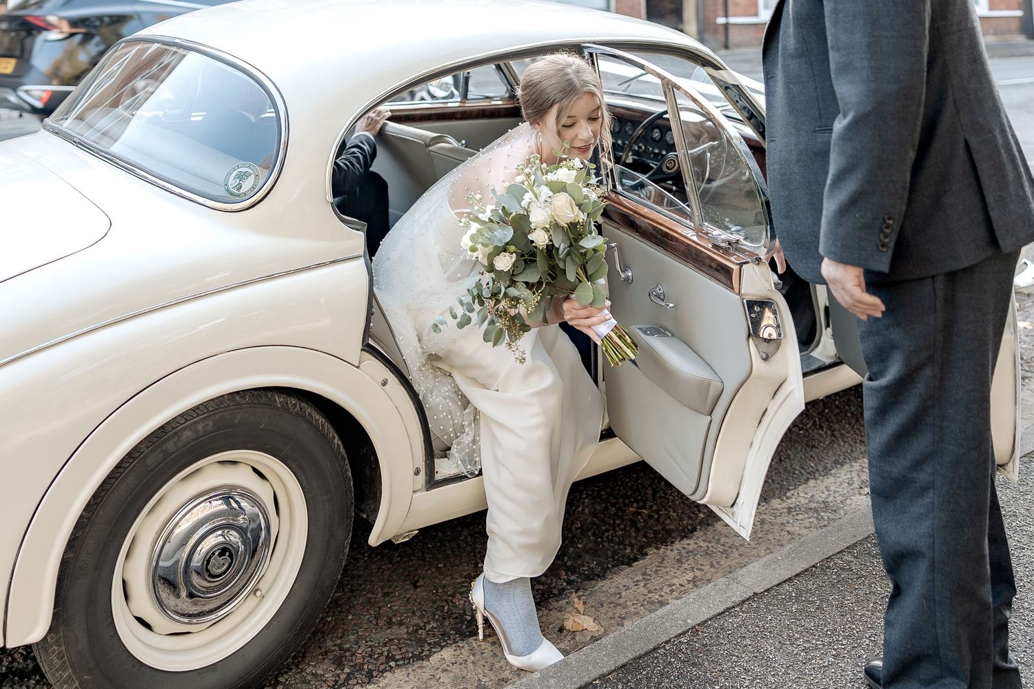 Documentary wedding photography capturing natural wedding moments.