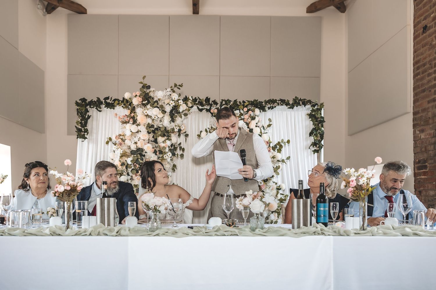 A great space for large wedding parties in the Nottinghamshire area.