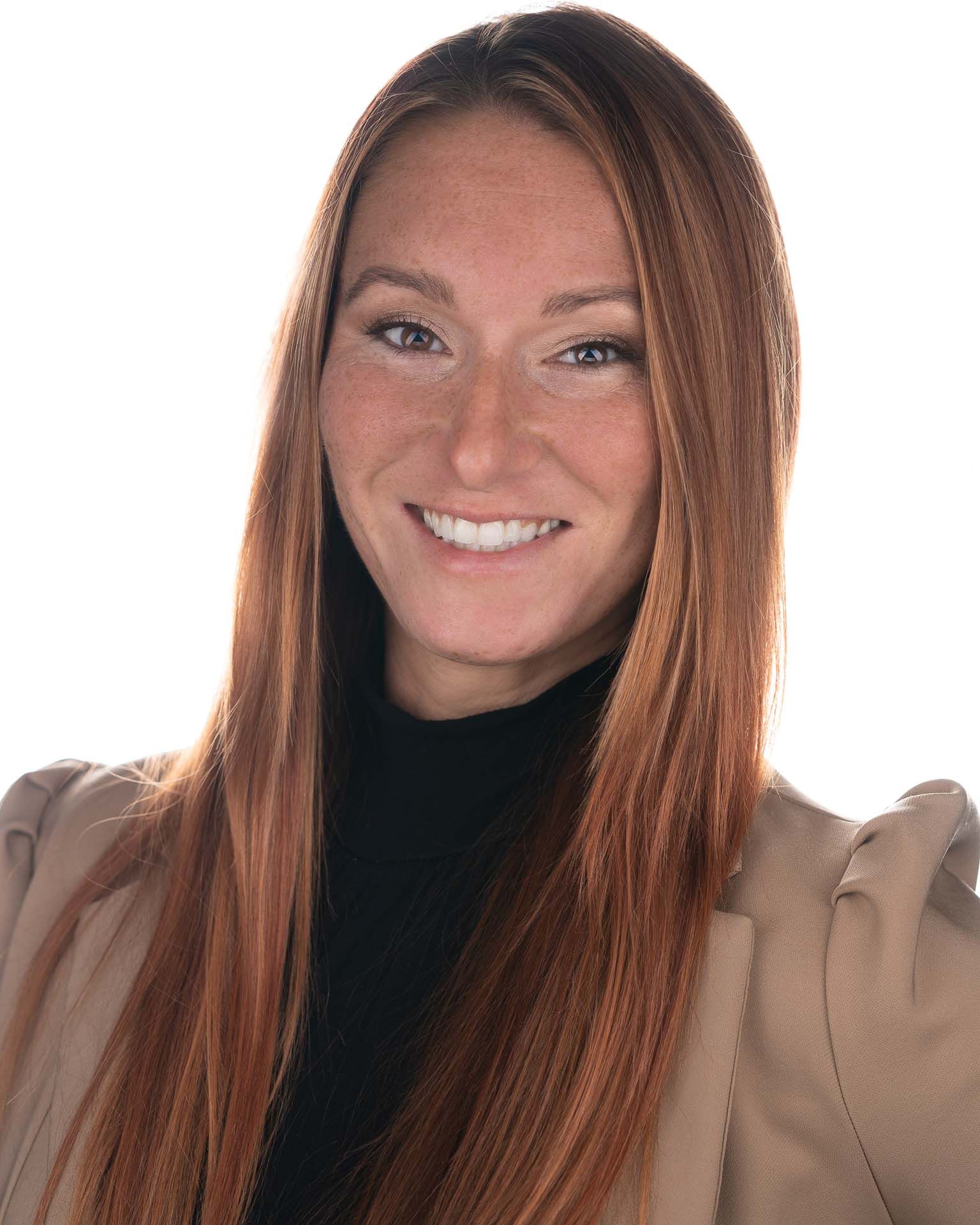 Clean white background medical residency portrait Charleston