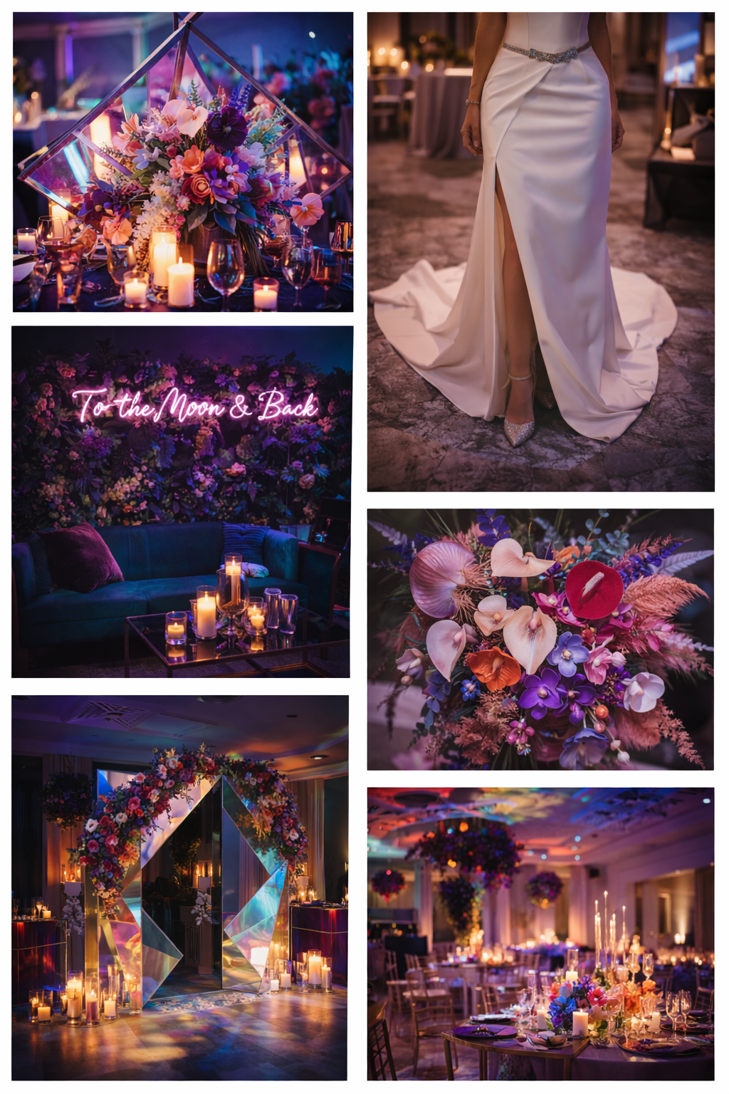 Aquarius Bride Collage