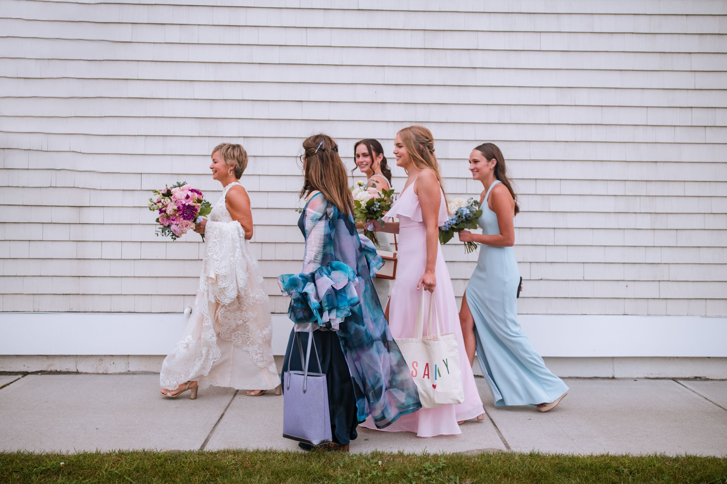 Waterfront wedding at Newport Beach House. Timeless heirloom wedding memories and luxury RI photography by Stefy Hilmer Photography.