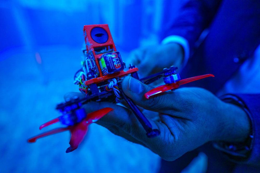 tiny rescue aerial robots
