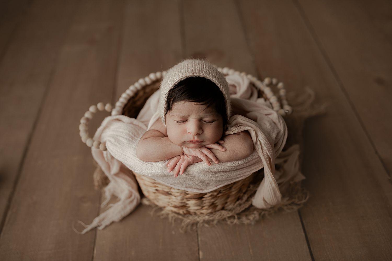 A newborn photography session taken in alberta