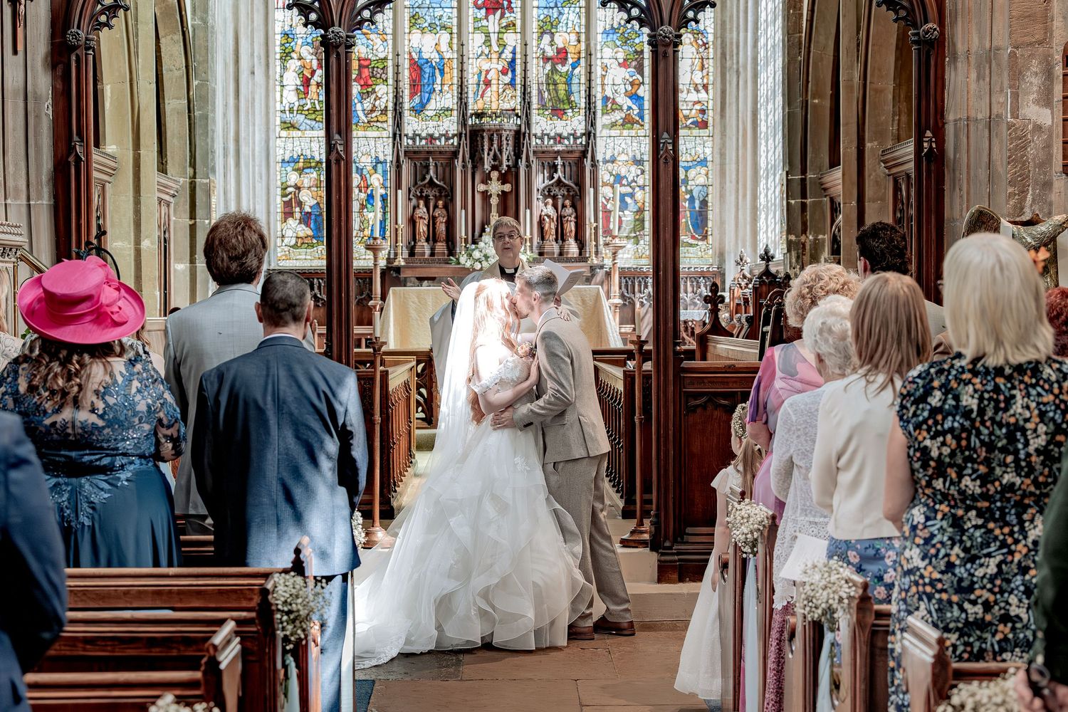 Documentary wedding photography capturing real moments between couples.