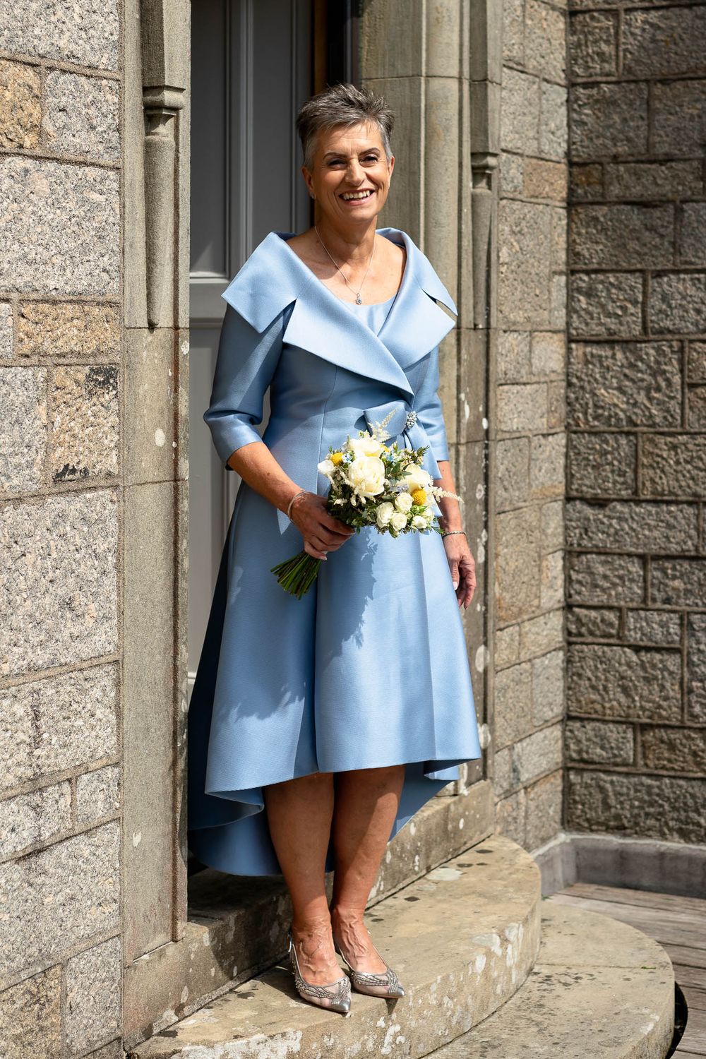Portrait of Bride pre Wedding ceremony at Bovey Castle