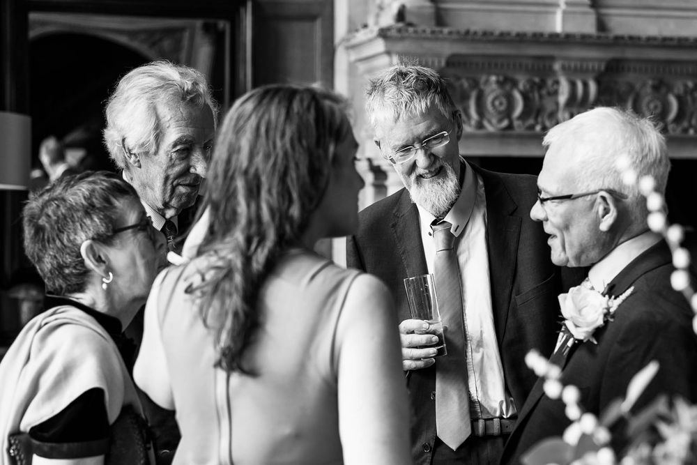 Groom with guests Bovey Castle