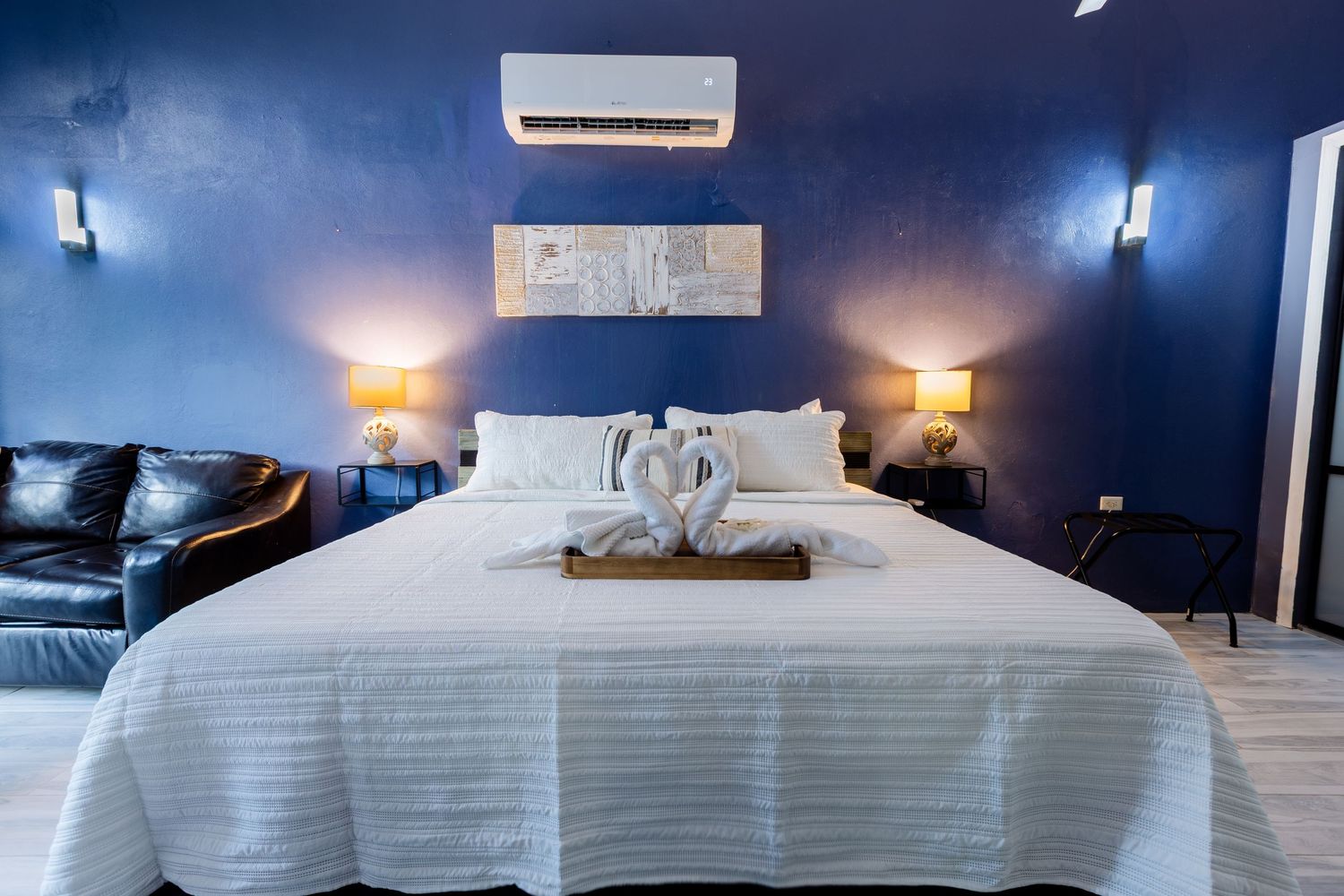 Master bedroom. Beach house in Vega Baja, Puerto Rico.