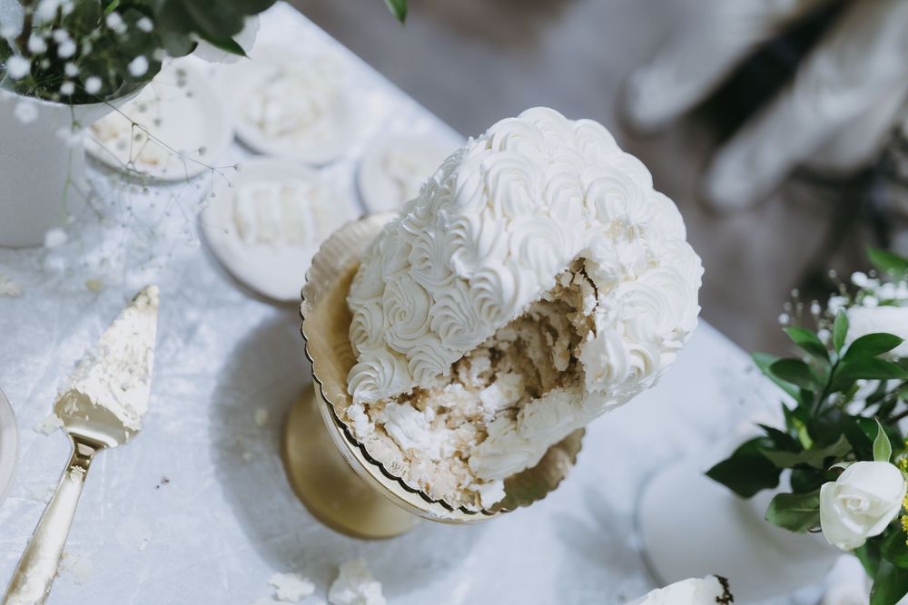 The wedding cake