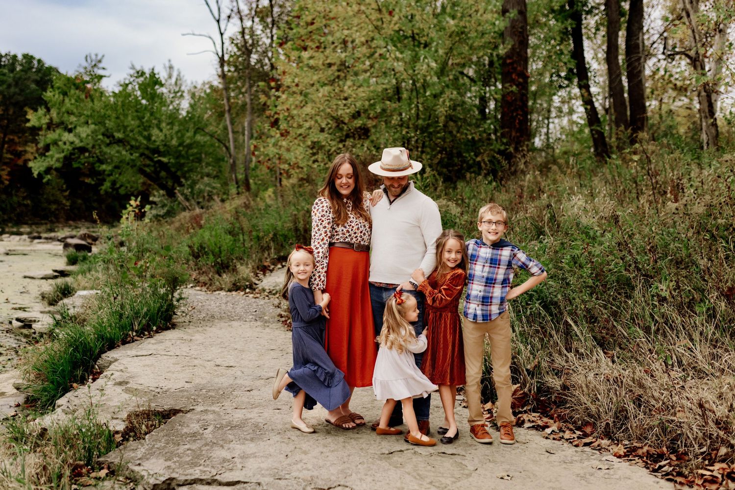 Outdoor Family Photographer in Marion Indiana
