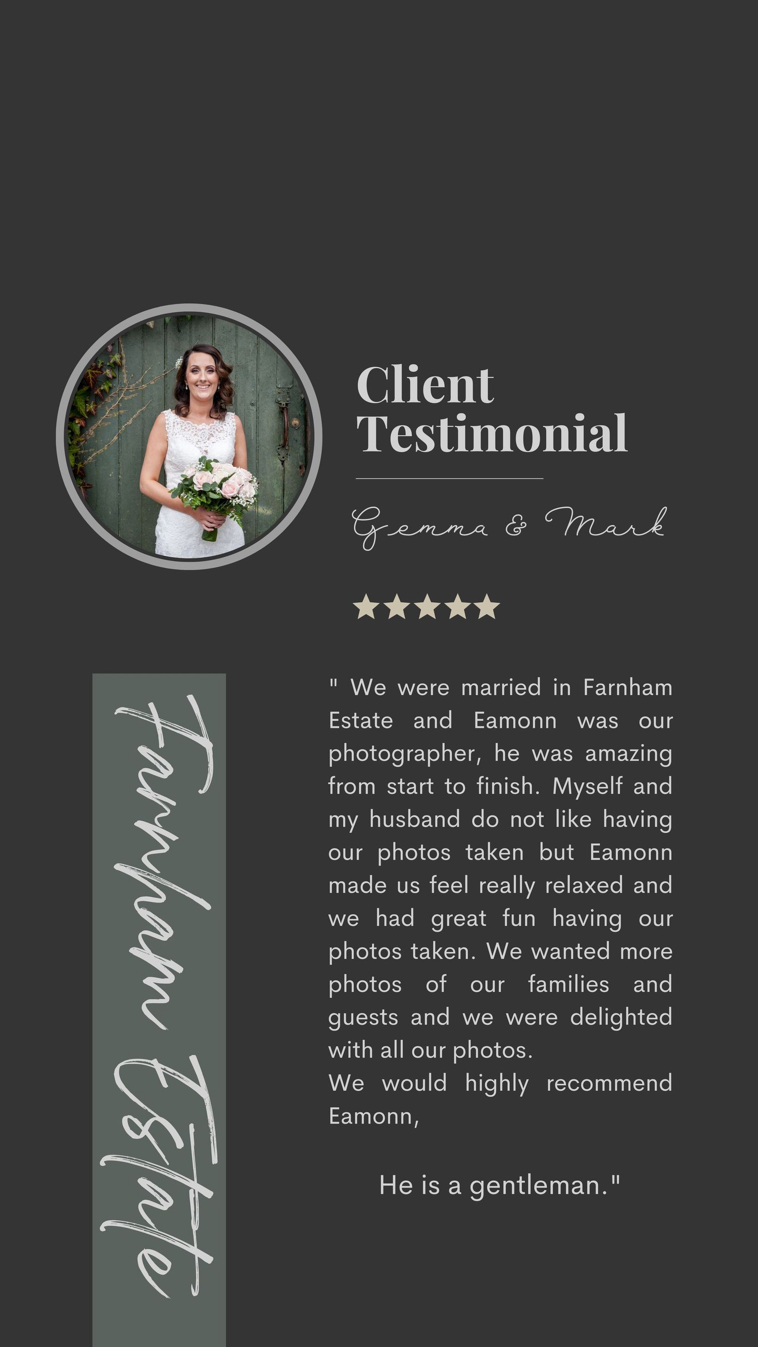 Client Testimonial