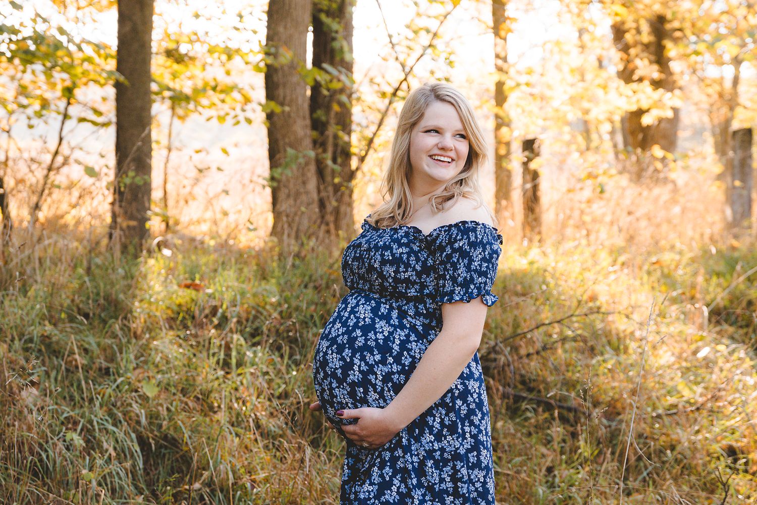fall, maternity, baby girl, west Michigan