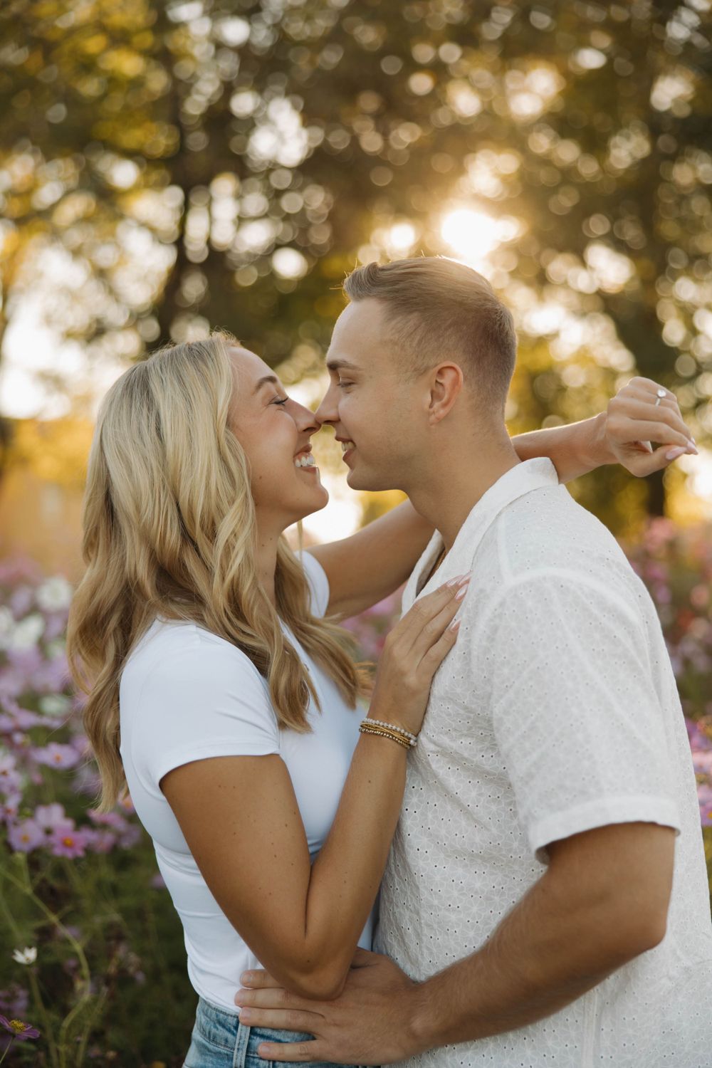 engagement photos in Kentucky at shaker village