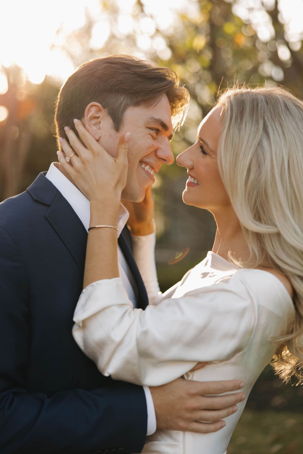 engagement photography in at keeneland in Lexington, Kentucky