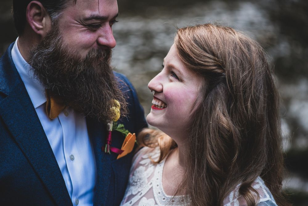 forest elopement, Vancouver Island elopement photographer
